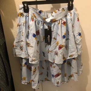 Ladies ruffle skirts